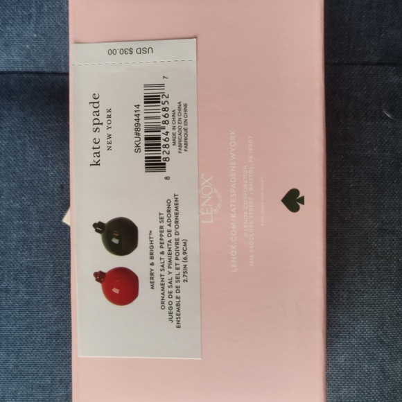 kate spade Ornament Salt & Pepper Set - Picture 4 of 4